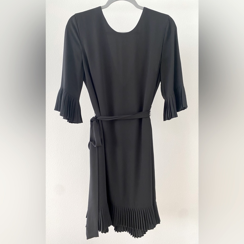 BCBG MaxAzria - Keila Ruffled Open Back Dress
